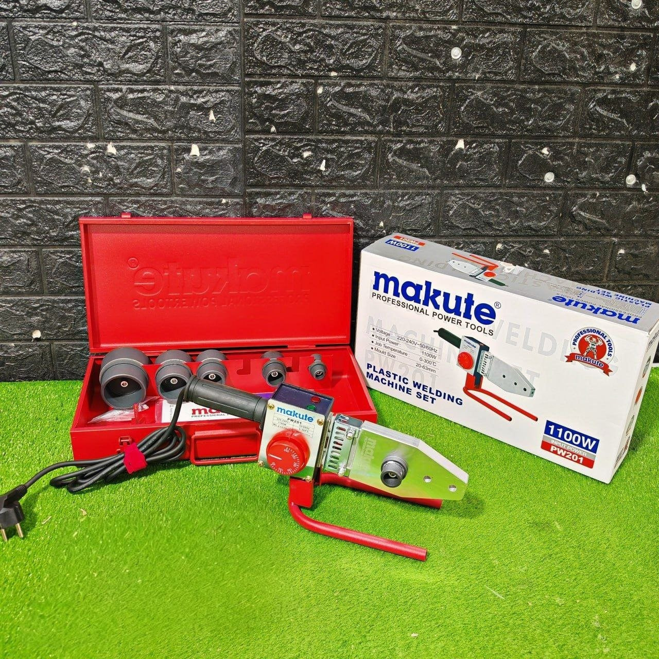 جهاز اللحام  MAKUTE 1100W: قوة الاحتراف في يديك، حوّل أنابيبك إلى شبكة مياه مثالية بسرعة البرق وثقة لا تُقاوم!