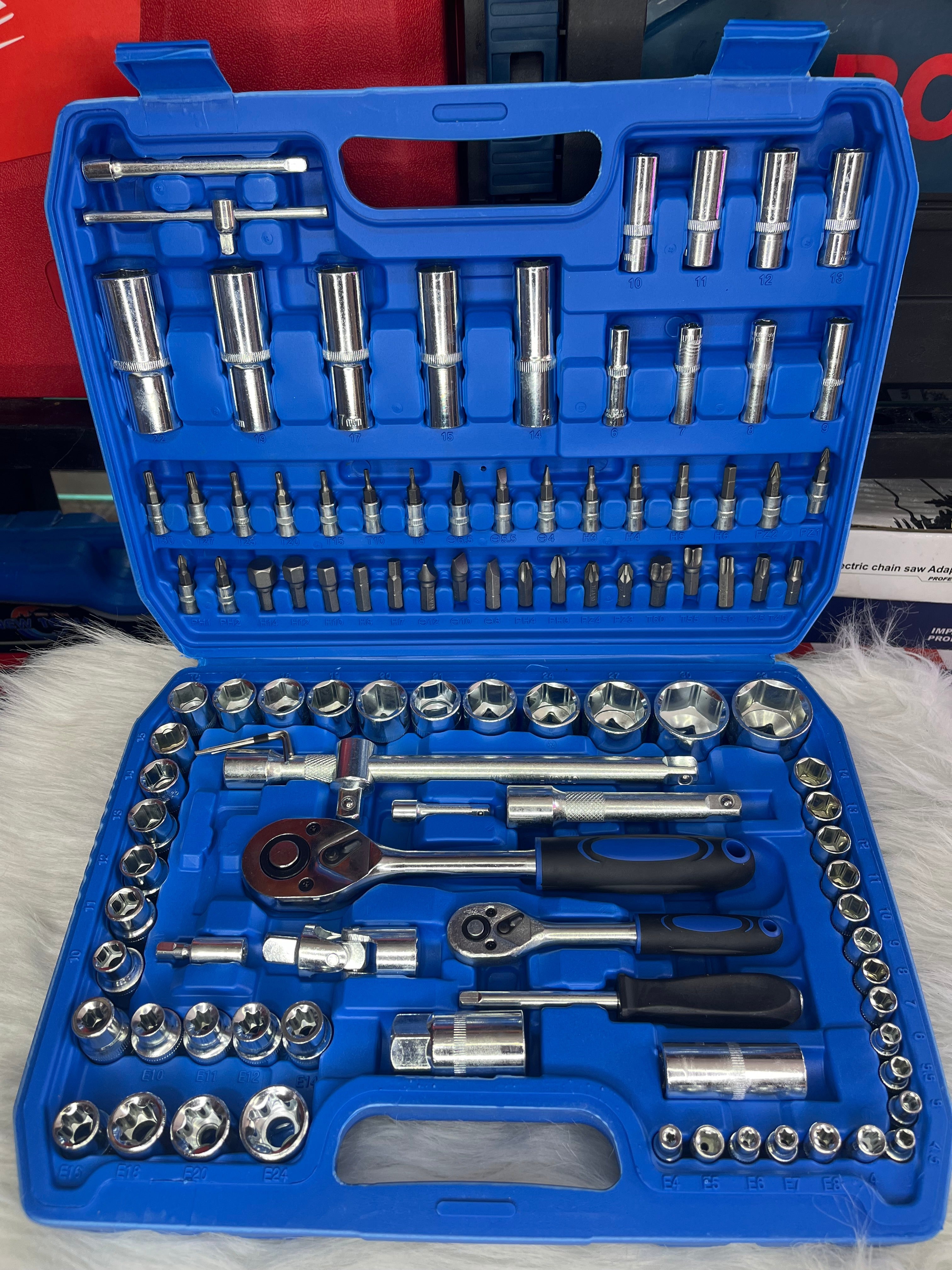 "Caisse à Outils 108 Pcs 6PT GS OPTIMUS"